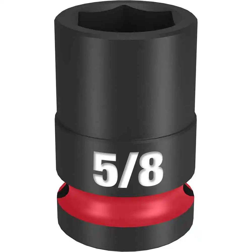 MILWAUKEE SHOCKWAVE 1/2" Drive 5/8" Standard 6 Point Impact Socket 49666204