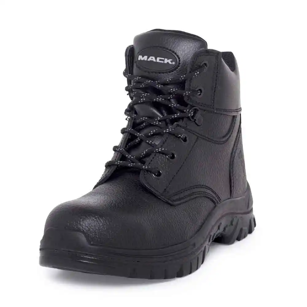 MACK Tradesman Lace Steel Cap Boot - Black MK0TRADESBBF040