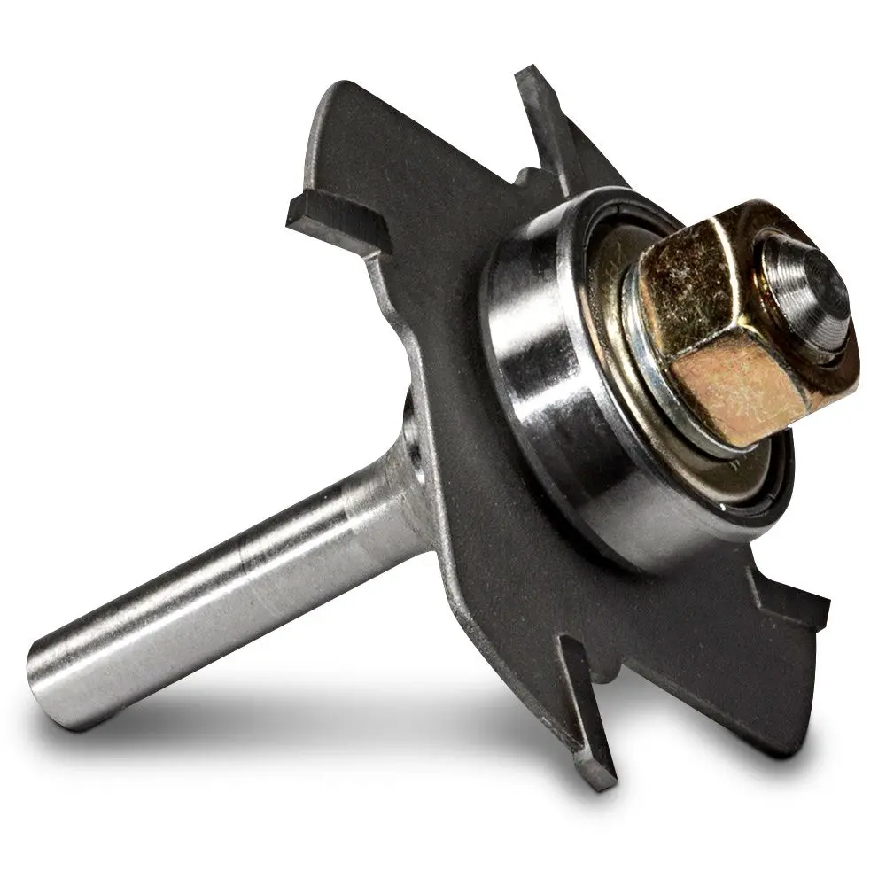 CARBITOOL Router Bit TCT Slot Cutter Assembly w.Bearing 1.6mm-Slot 1/4inch -Shank TA 700-1.6 MB