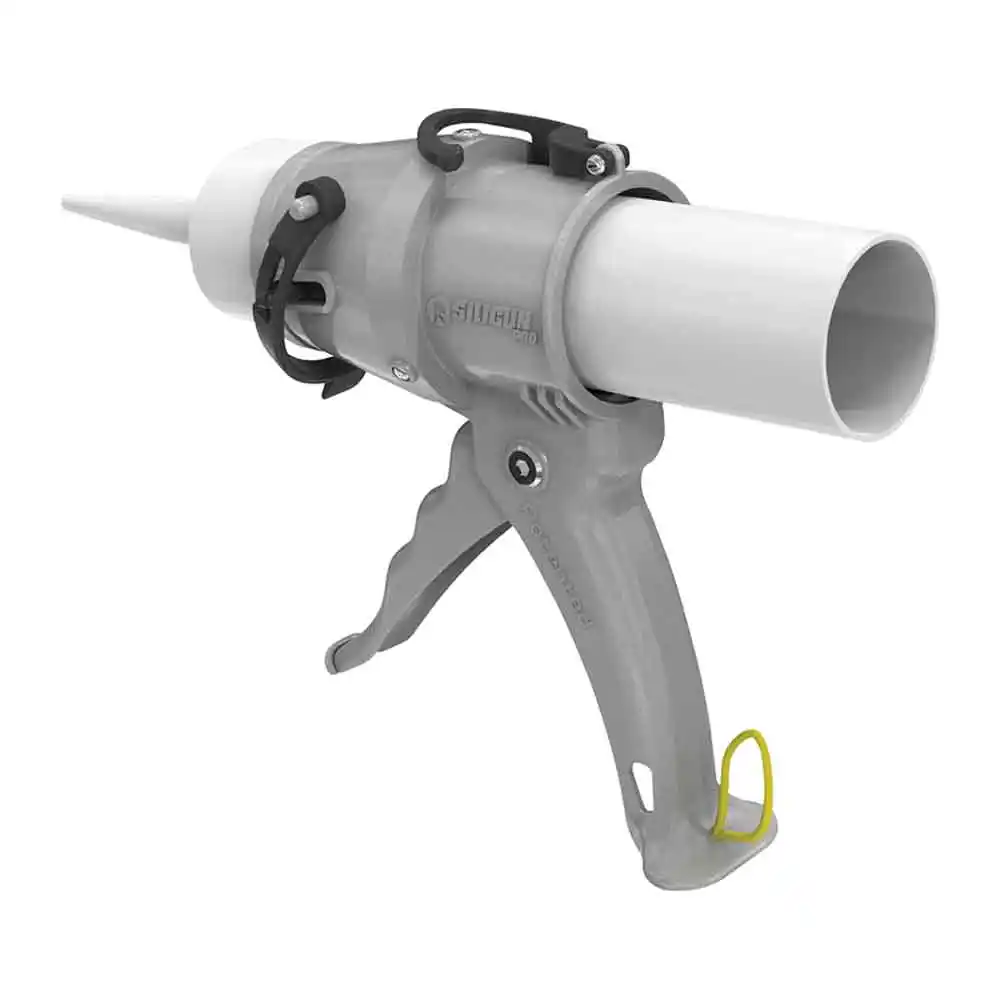 SILIGUN Pro 4Inch Aluminum Compact Rodless Caulking Gun URS001P