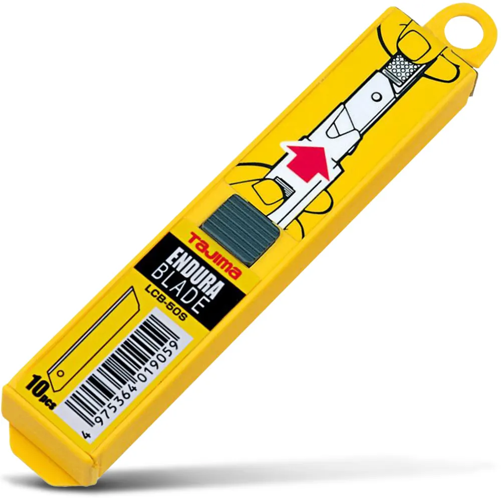 TAJIMA 18mm Utility Knife Blade 10pk LCB50S