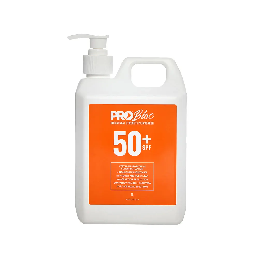 PROCHOICE 1L SPF50+ Pro Bloc Pump Pack Sunscreen SS1-50