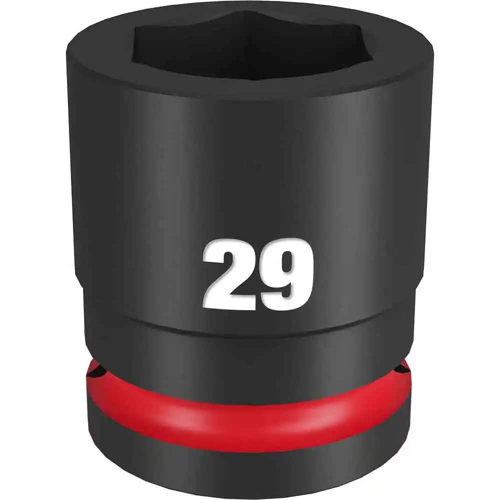 MILWAUKEE SHOCKWAVE 3/4inch Drive 29mm Standard 6 Point Impact Socket 49666367