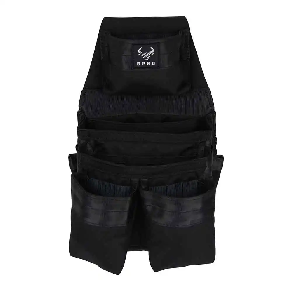 BPRO Cordura Manhattan 7 Pocket Low Hang Fabric Nail Bag LCNP7MP