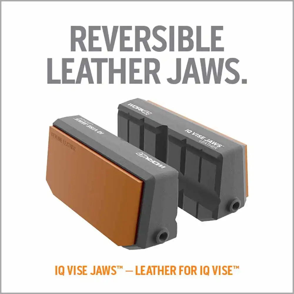 WORK IQ Vise Jaws Leather IQVJL