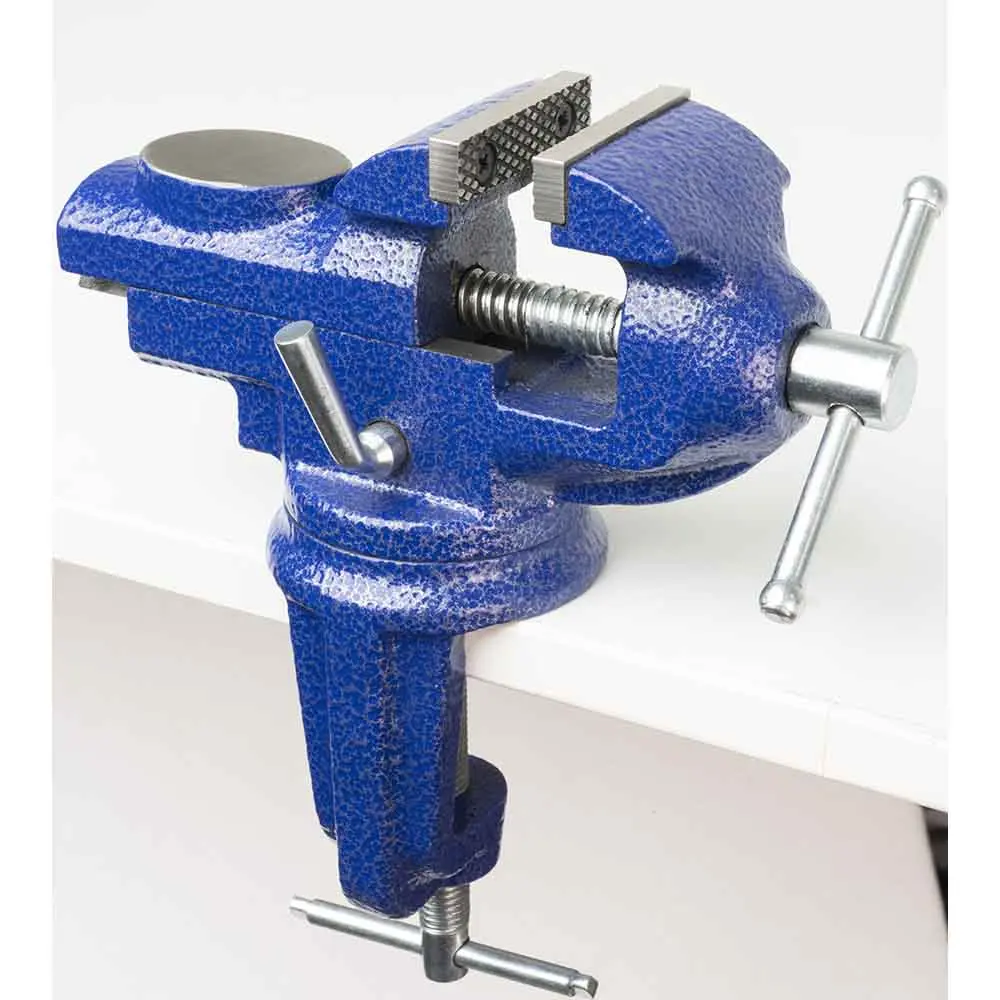 WOLF 50mm Swivel Base Jaw Anvil Hobby Vice WVH50AS