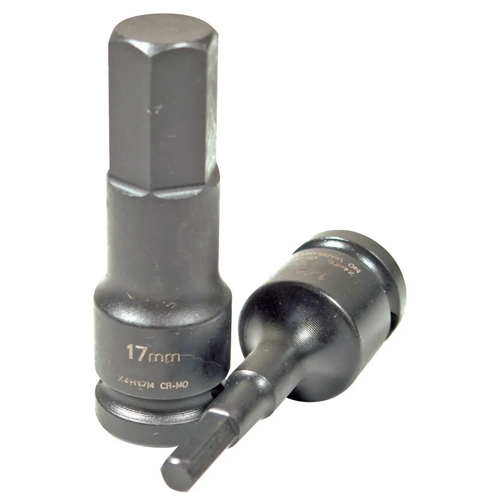 SIDCHROME 3/8inch 1/2inch SD AF Inhex Socket X4H12