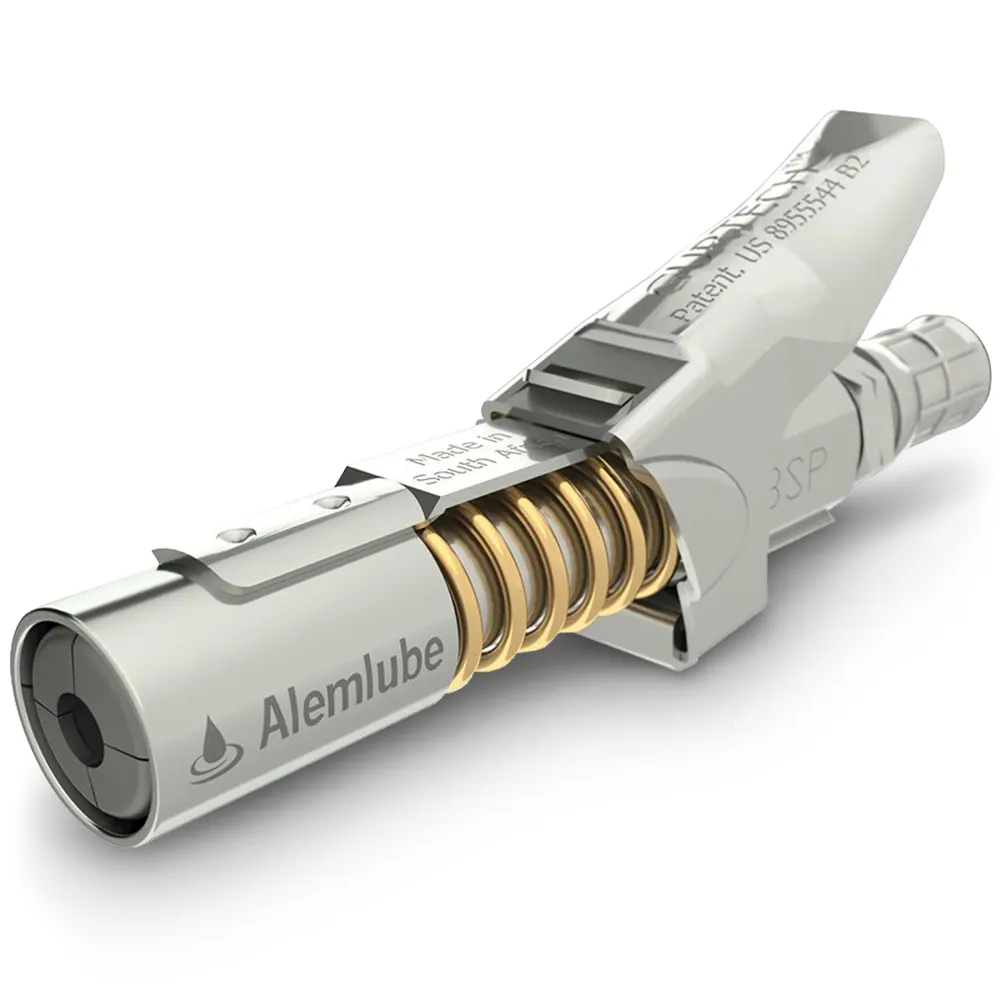 ALEMLUBE 1/8inch Quick Release Grease Coupler A14512