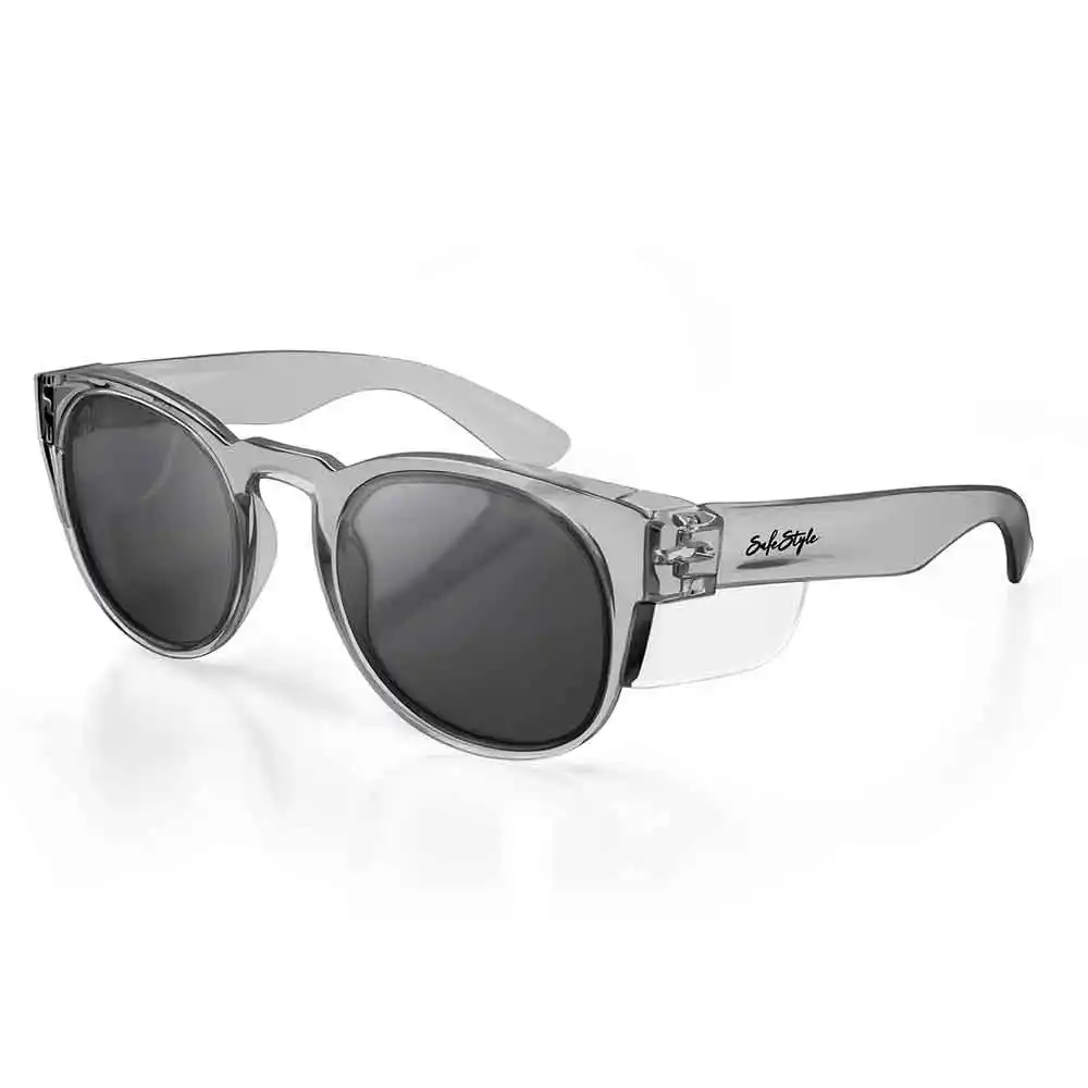 SAFESTYLE Cruisers Graphite Frame Polarised Lens Safety Glasses CRGP100