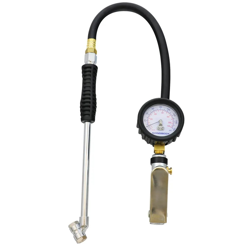 SONSBEEK 150 Psi 50mm Dual Head Chuck Air Tyre Inflator 310PG5DC