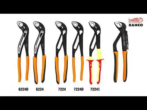 BAHCO PLIER MULTIGRIP 250MM LONG 8224