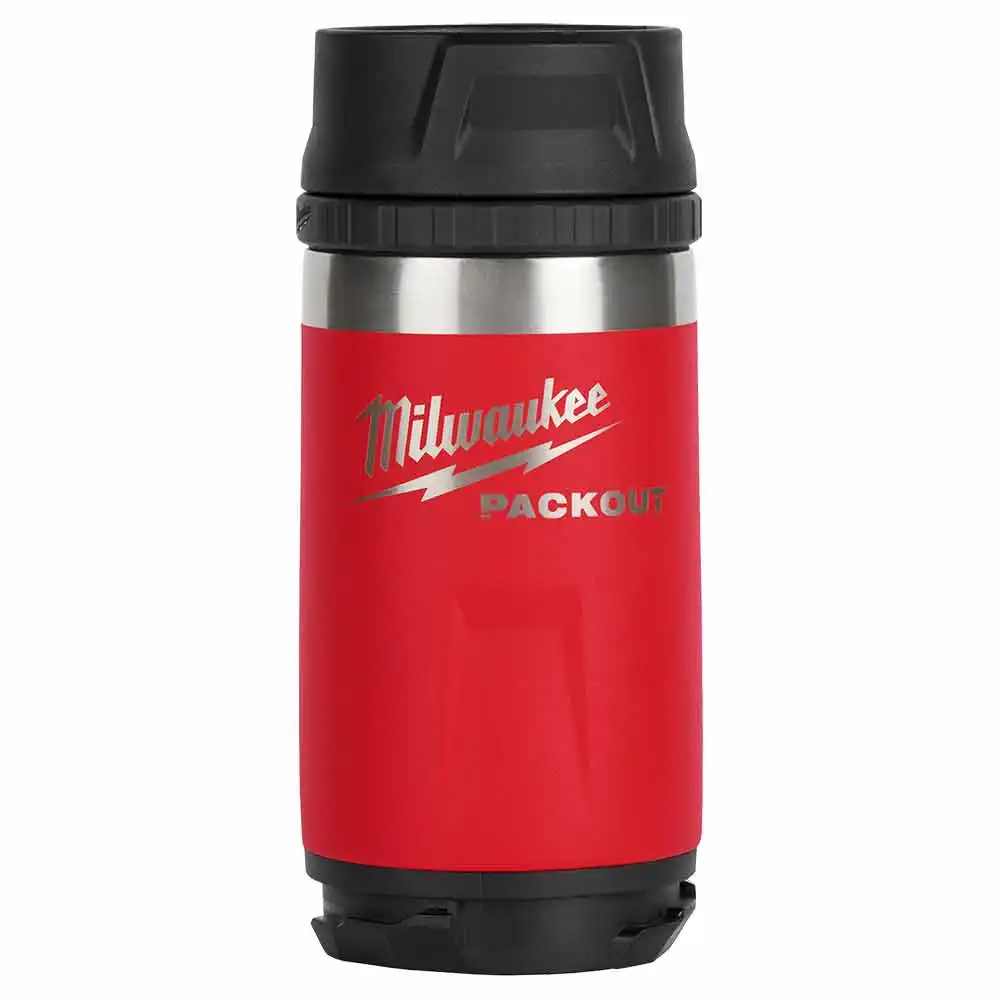 MILWAUKEE PACKOUT™ 354ml (12oz) Sip Lid Bottle - Red 48228391R
