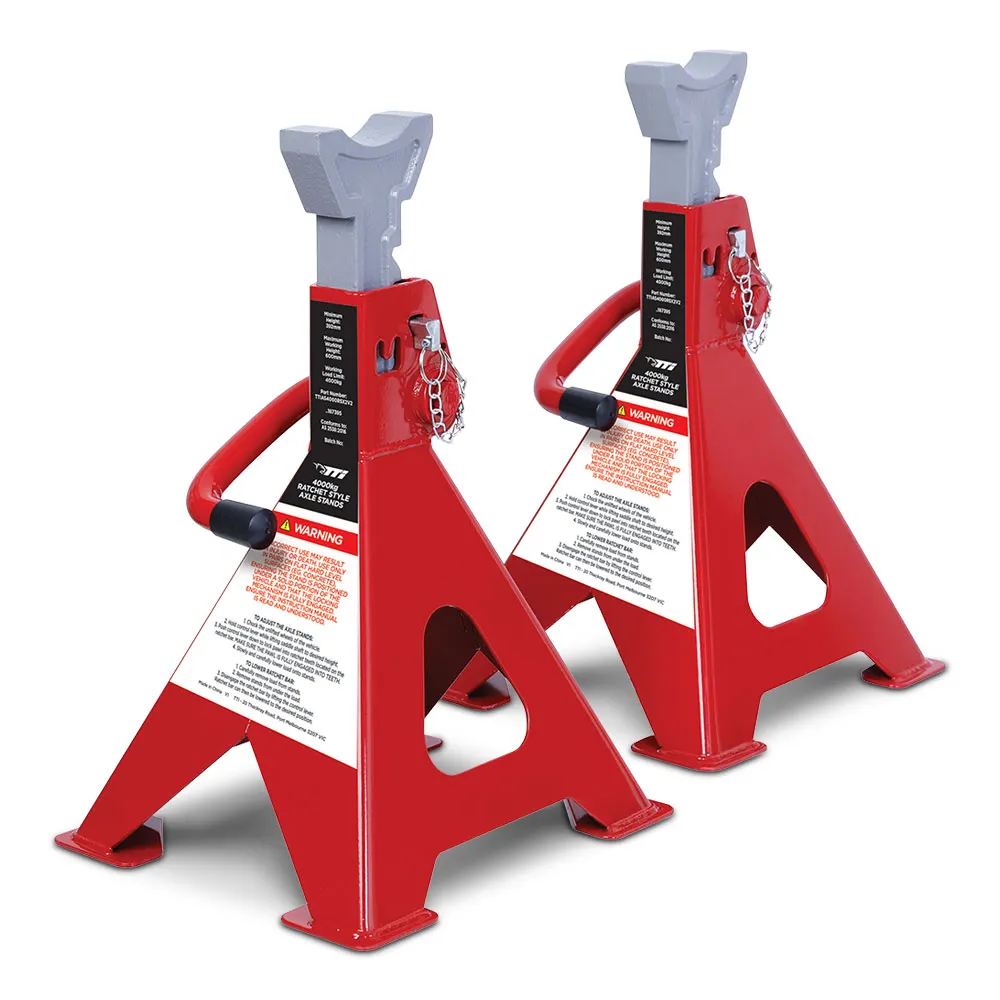 TTI 4000Kg Ratchet Style Axle Stand - Pair TTIAS4000RSX2V2