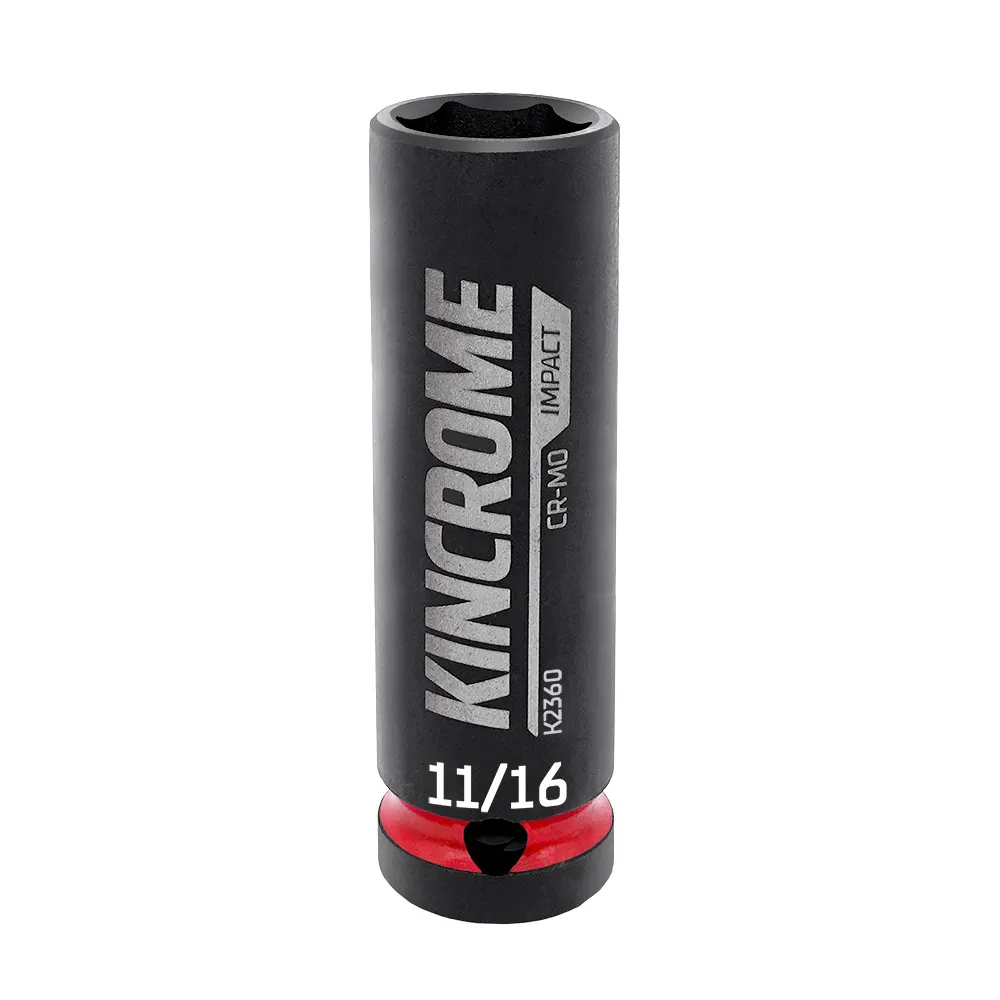 KINCROME 11/16 x 1/2inch Drive AF Deep Impact Socket K2360