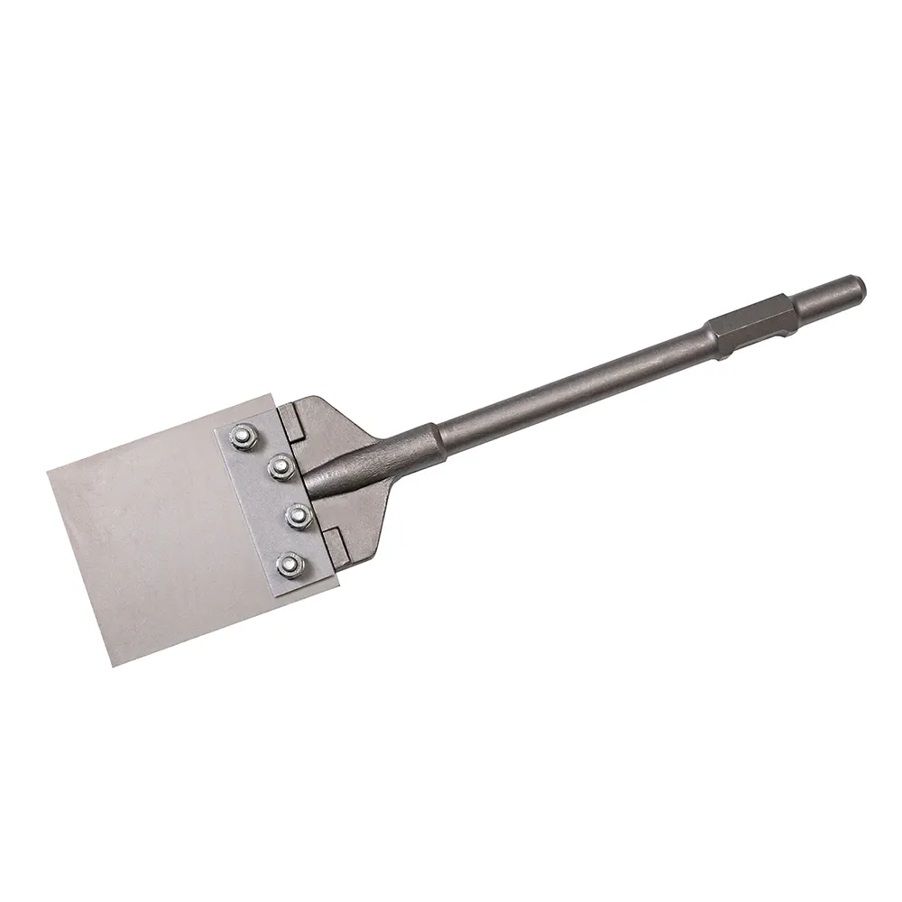 DETROIT 150 x 630mm 3.3mm Thick 30mm-Hex Floor Scraper