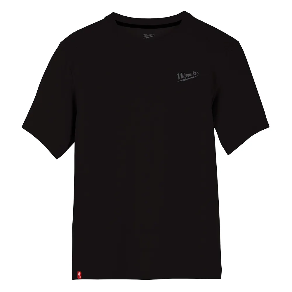 MILWAUKEE Hybrid Work Tee Short Sleeve Black 603B
