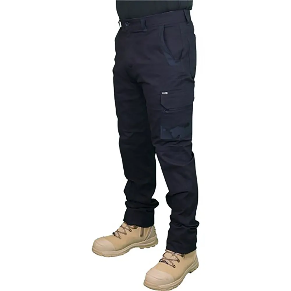 WORKIT Decoy Canvas Modern Fit Stretch Cargo Pants Navy 1026N72R