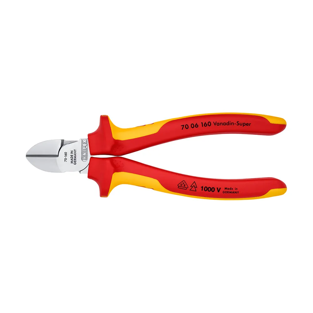 KNIPEX 160mm 1000V VDE Diagonal Cutting Plier 7006160SB