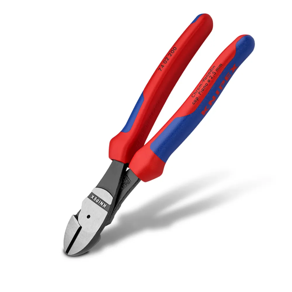 KNIPEX 200mm High Leverage Diagonal Cutter 7402200SB