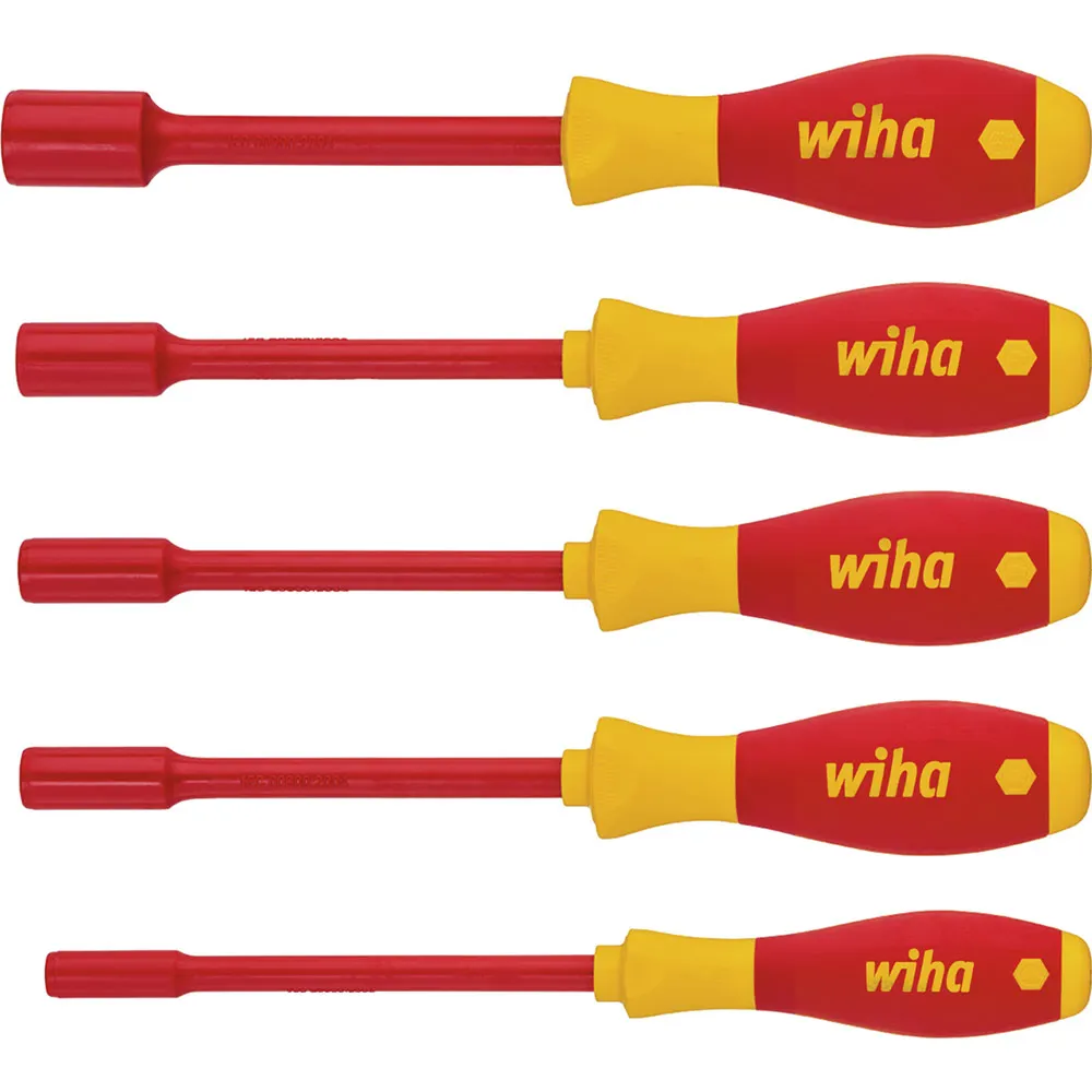 WIHA 1000V 5.5-13mm VDE Screwdriver Set - 5 Piece 29466