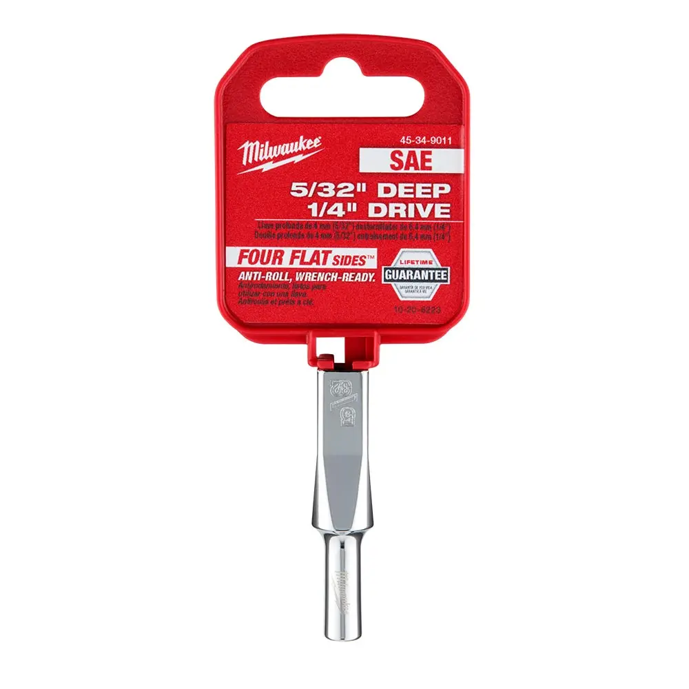 MILWAUKEE 1/4inch 5/32inch AF Deep Socket 45349011