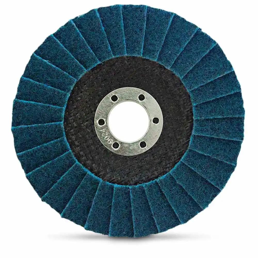 JOSCO 125mm Fine Blue Surface-Conditioning Flap Disc