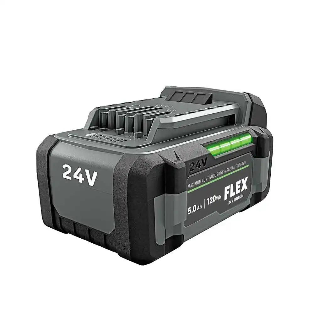 FLEX 24V 5.0AH Li-ion With Dual-Sided Fuel Gauge Battery FXA0121-1