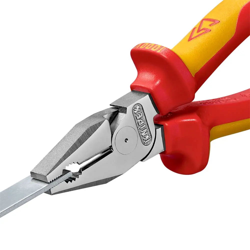 KNIPEX 200mm 1000V VDE High Leverage Combination Pliers 0206200SB