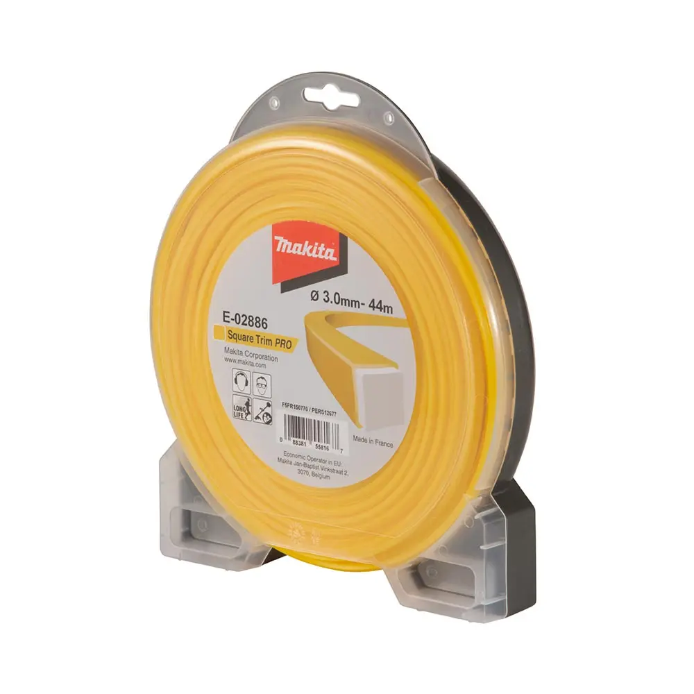 MAKITA 3mm X 44m Square Trim Pro Line Yellow E-02886