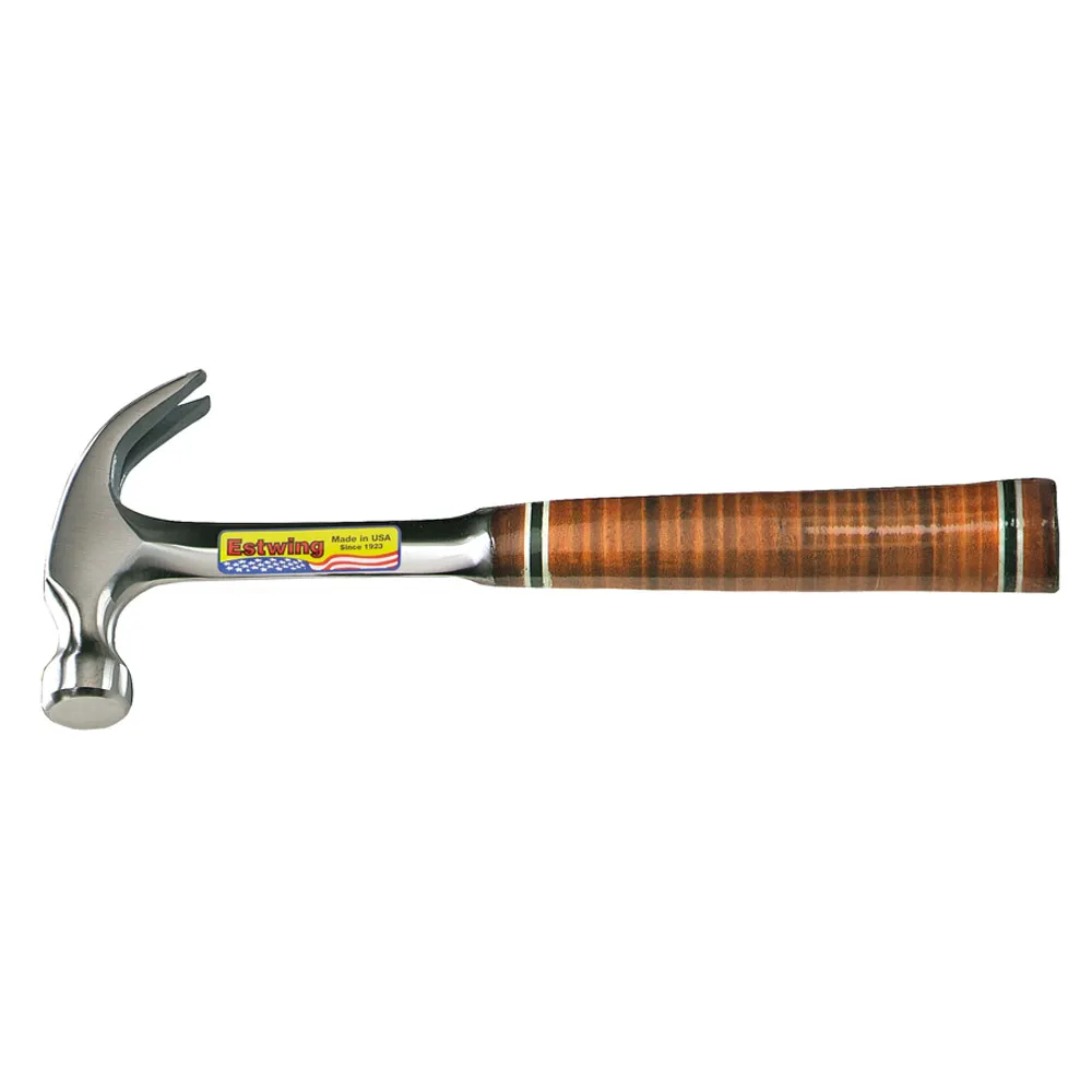 ESTWING 20oz Leather Grip Claw Hammer EWE20C