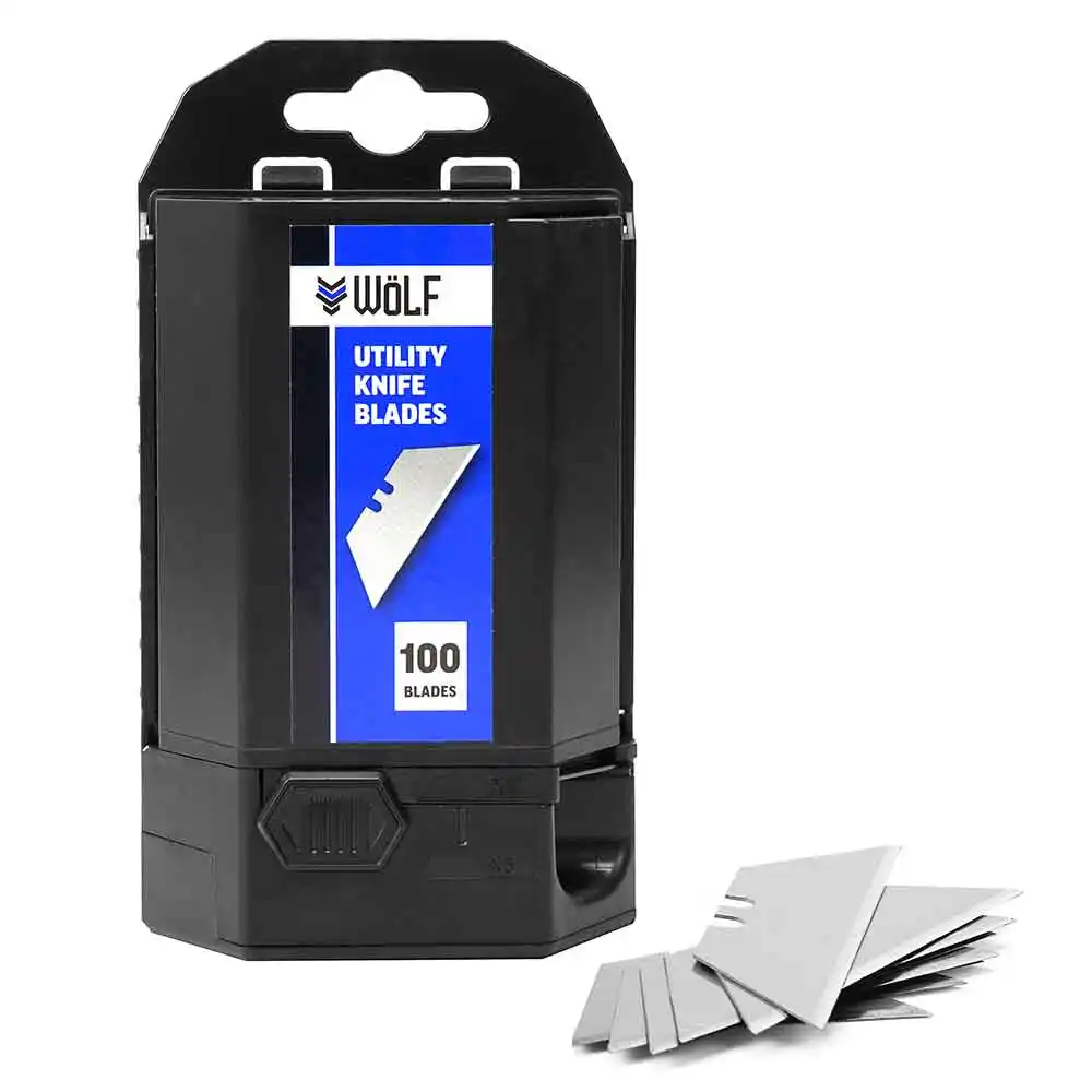 WoLF Utility Knife Blades -100 Piece WUK100