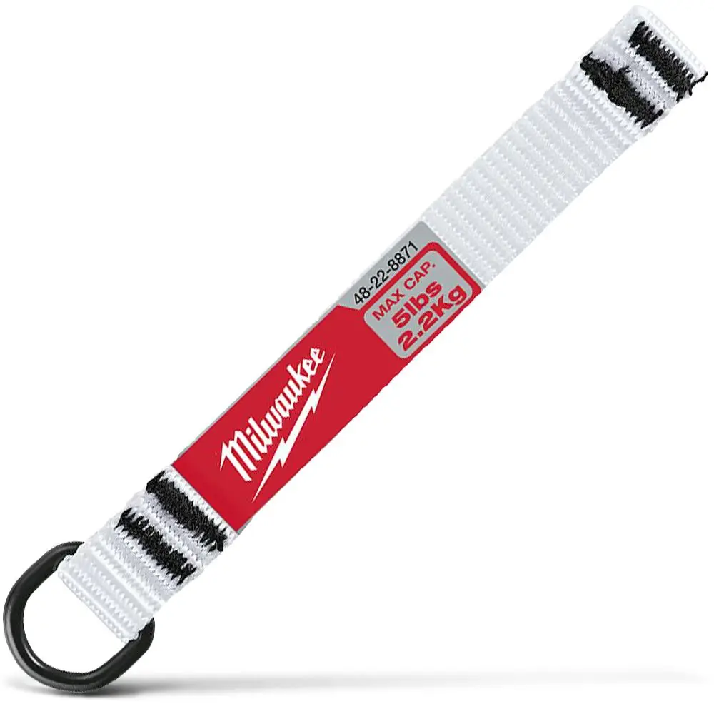 MILWAUKEE 5pc 2.2kg D-Ring Web Attachment 48228871