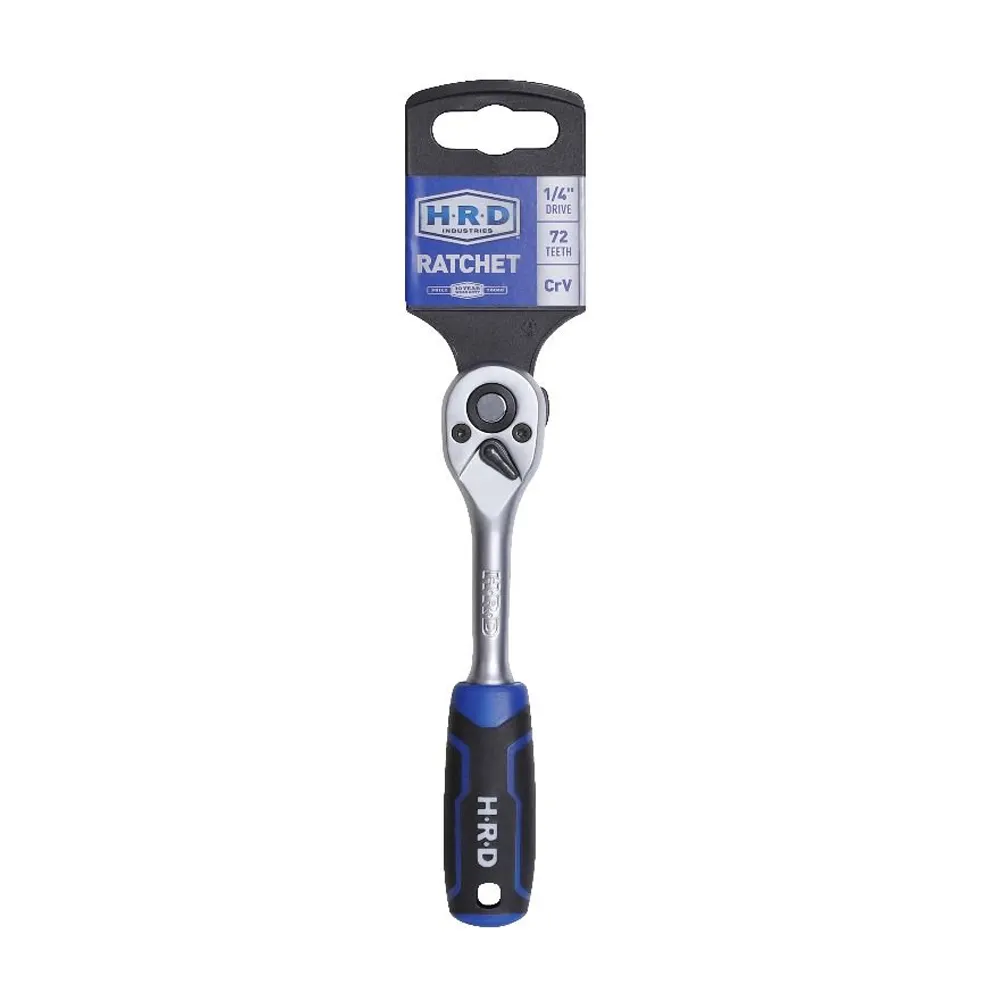 HRD 1/4inch Drive 72T Ratchet Handle H14VRH72