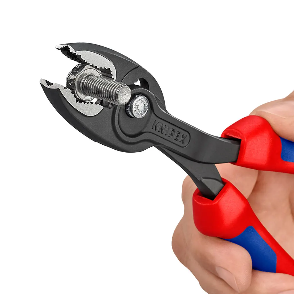 KNIPEX 200mm TwinGrip Slip Joint Plier 8202200SB