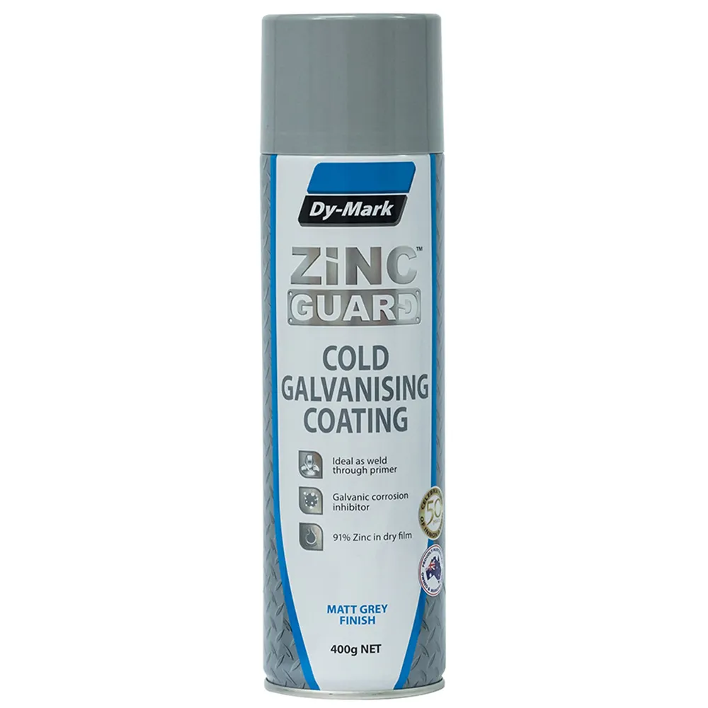 DYMARK 400g Aerosol Grey Zinc Guard Inhibitor Paint Primer 230732006