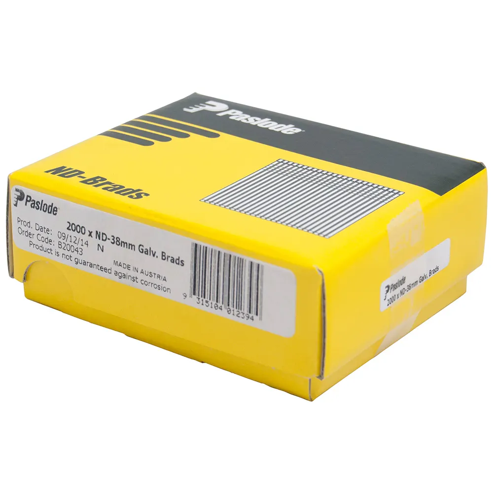 PASLODE 38mm Staples 2000 Pack B20043