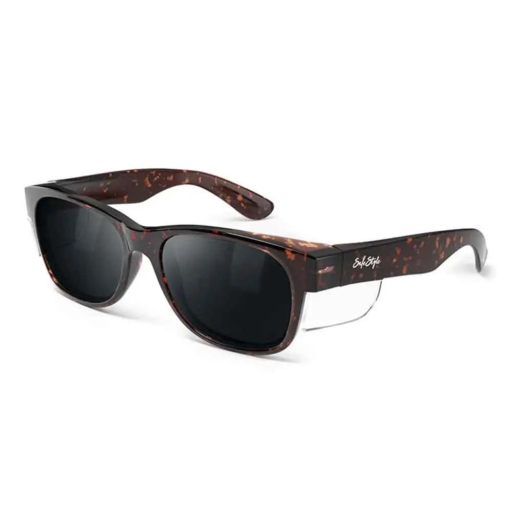 SAFESTYLE Classics Brown Tort Frame UV400 Polarised Lens CTP100