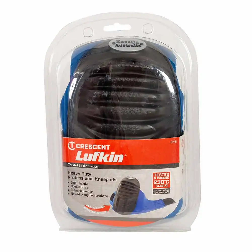 CRESCENT LUFKIN Professional Knee Protectors Blue/Black LPPB