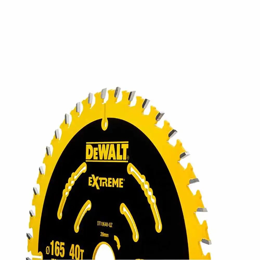 DEWALT 165mm Extreme 2nd Fix Circular Saw Blade DT10640-QZ