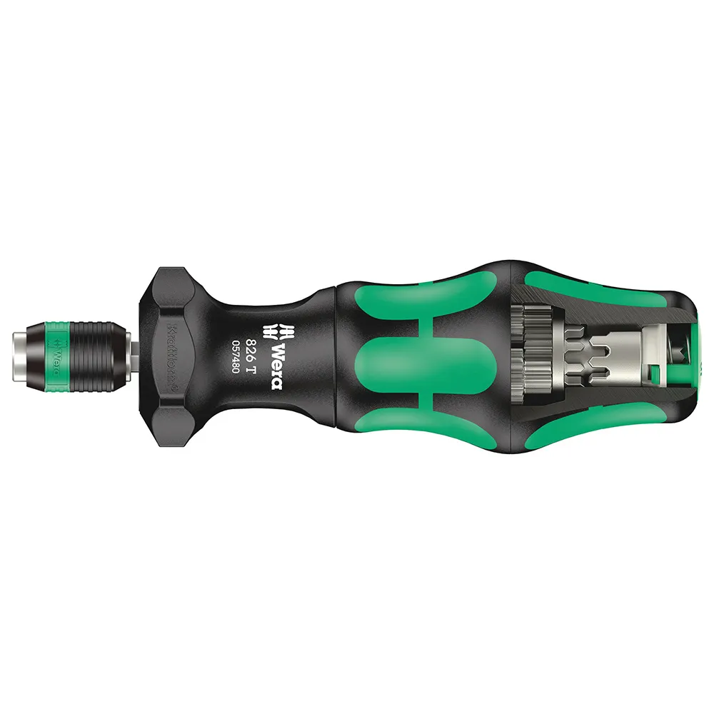 WERA 826 T Kraftform Turbo Bit-Holding Screwdriver Handle WER057480