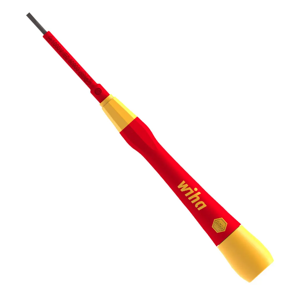 WIHA VDE 2.0X60mm PicoFinish Slotted Screwdriver 44537