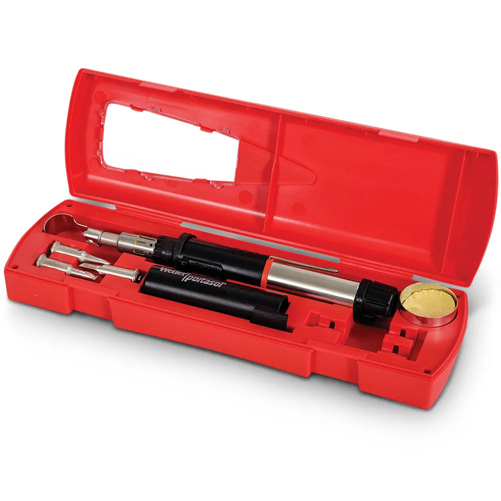 WELLER 125W Butane Soldering Iron/Heat Tool Kit PSI100K