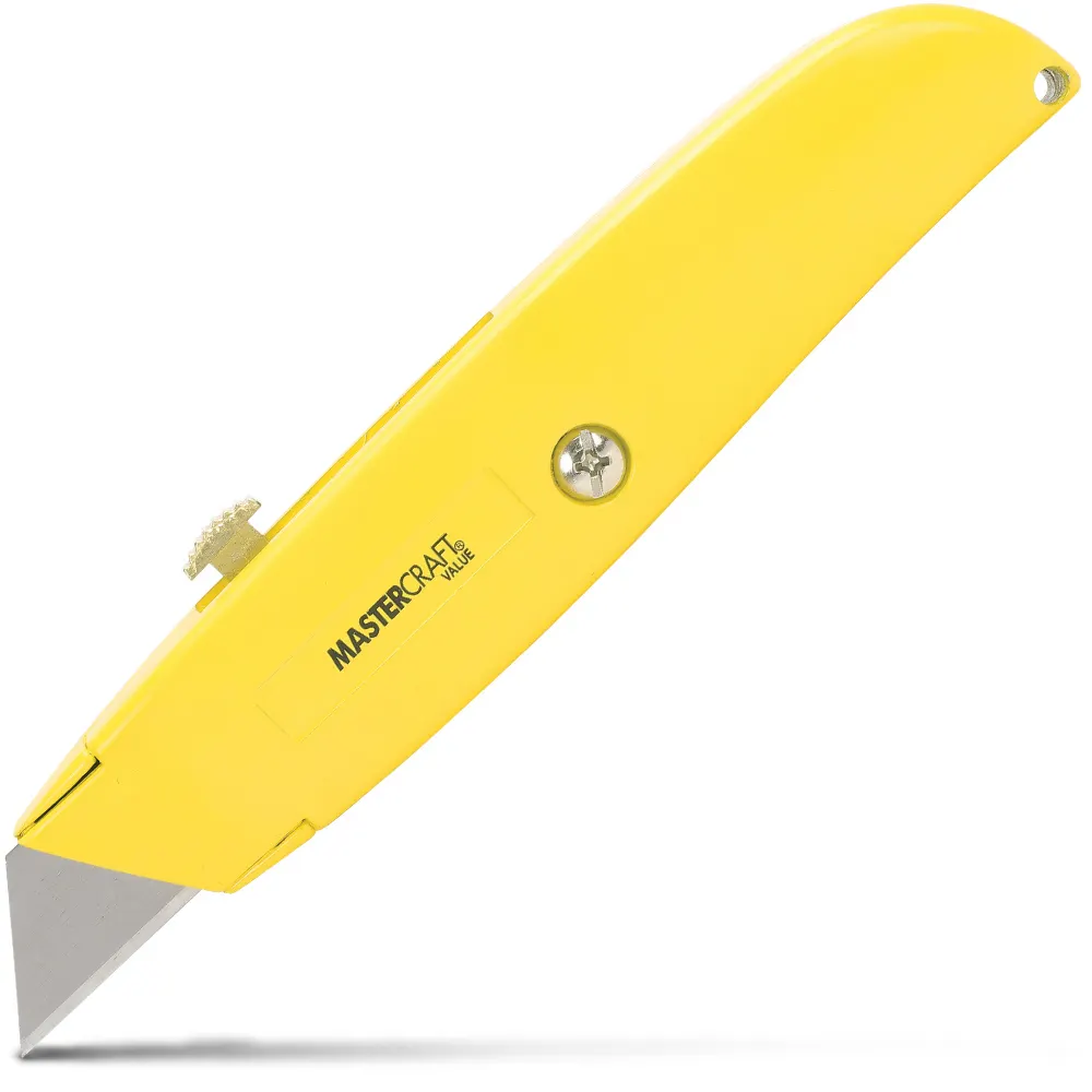 MASTERCRAFT Utility Knife With 100 Blades MKU101
