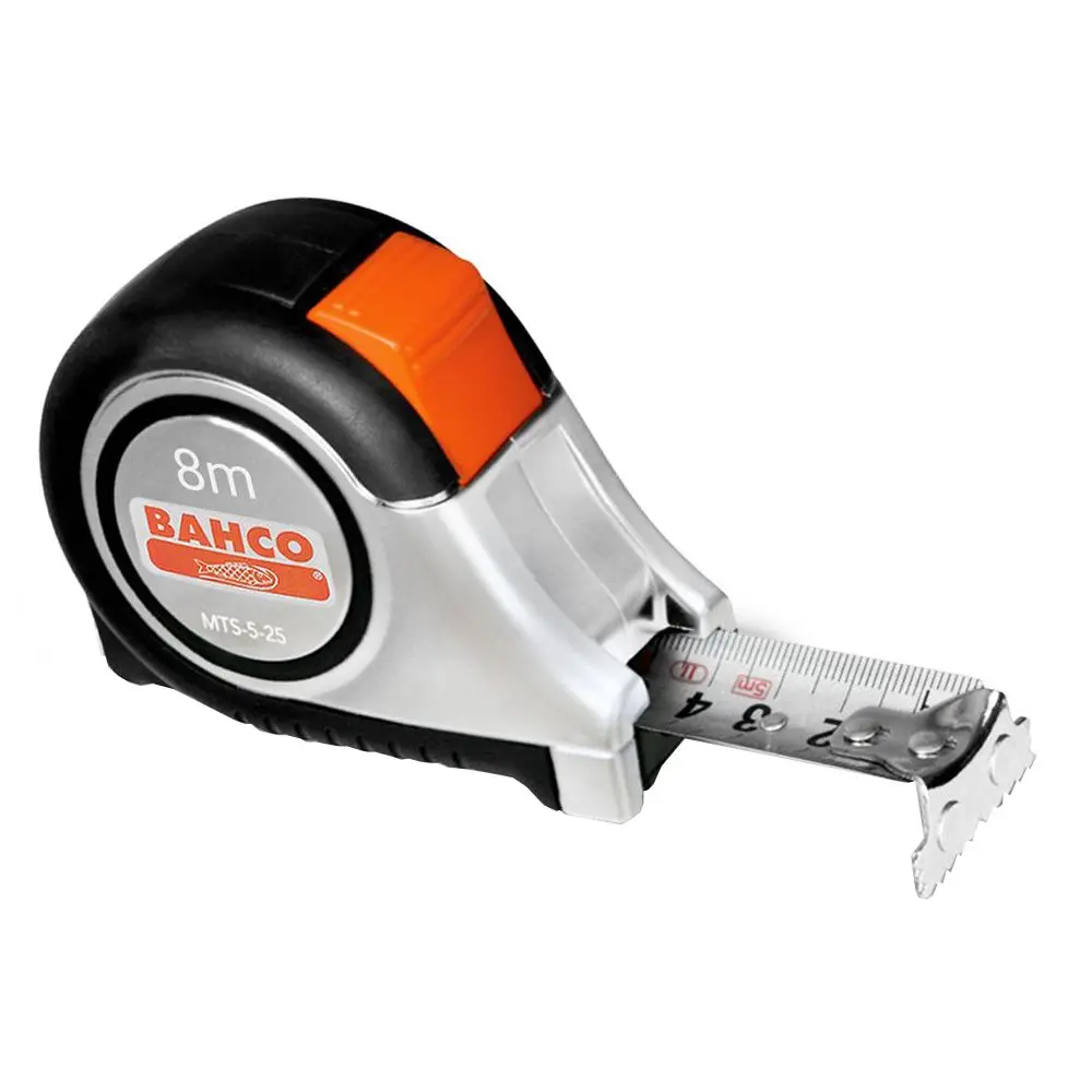 BAHCO 8 metre, 25mm Blade Width, Measuring tape