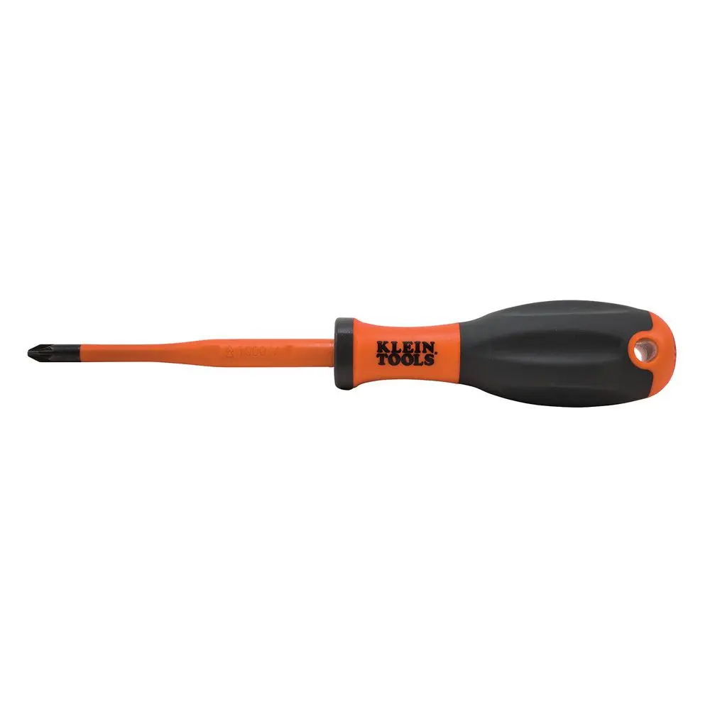 KLEIN 100mm #2 PoziDriv VDE Screwdriver A32247INS