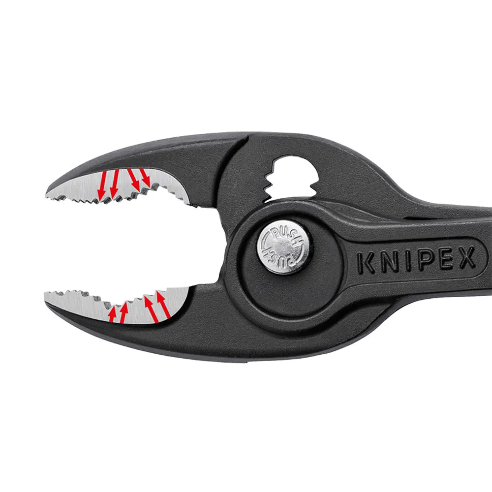 KNIPEX 200mm TwinGrip Slip Joint Plier 8202200SB