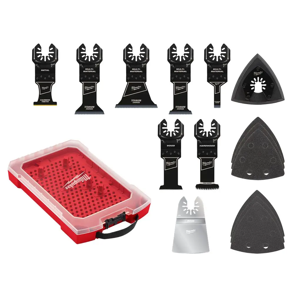 MILWAUKEE OPEN-LOK Multi-Tool Blade Set - 15 Piece 49109114