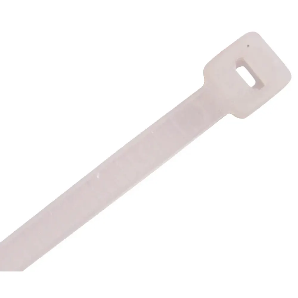 CABAC 200 x 4.8mm Natural Nylon Cable Tie - 1000 Piece CT200NT/1000