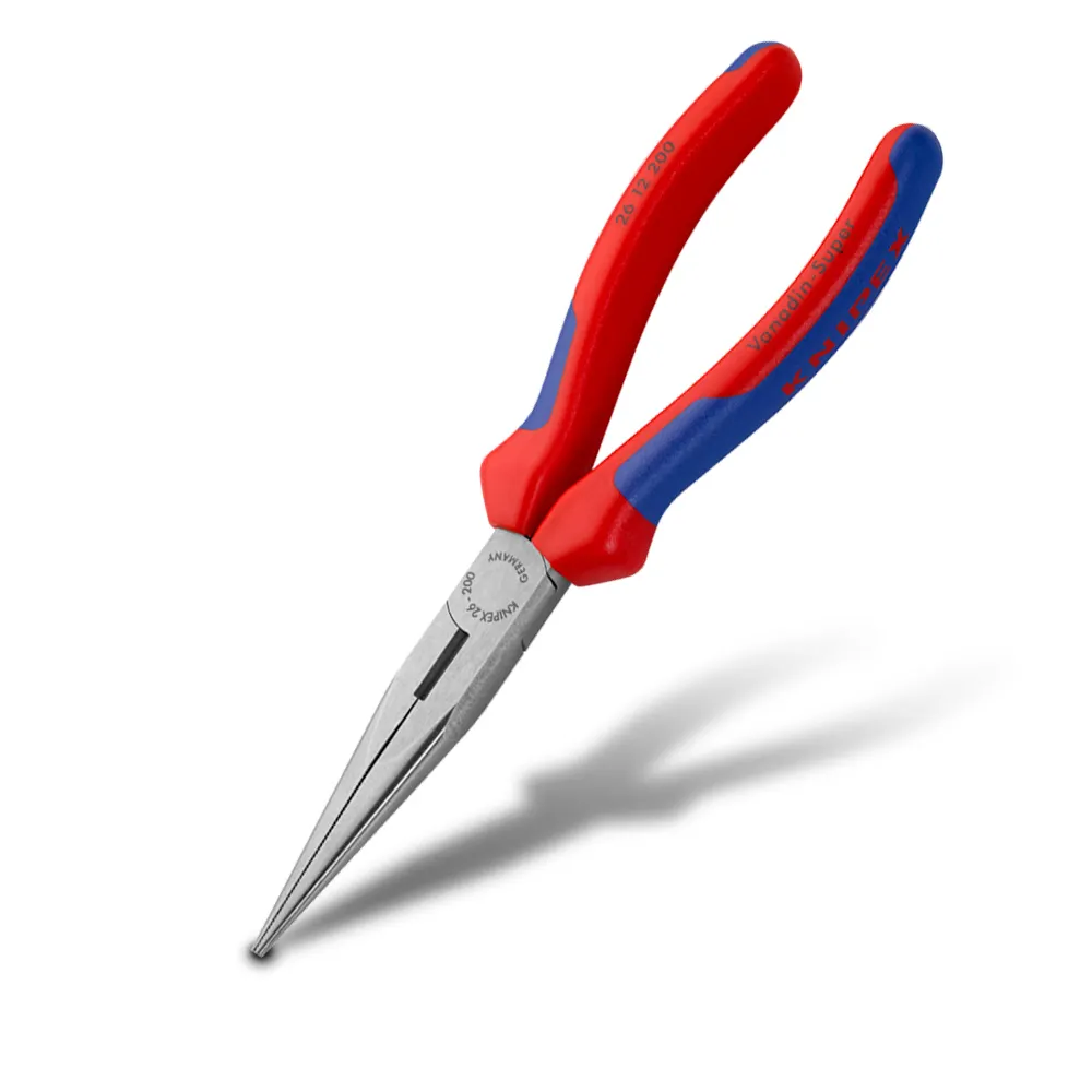 KNIPEX 200mm Snipe Nose Side Cutting Pliers 2612200SB