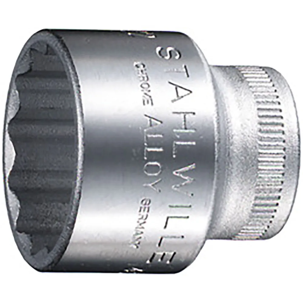 STAHLWILLE 3/8Inch Drive 5/8Inch AF Double Hex Socket 02410036